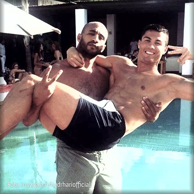 DESPORTO: Amizade de Cristiano Ronaldo e Badr Hari aquece as redes sociais