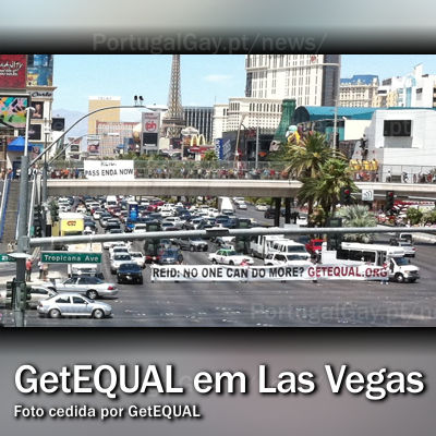 EUA: Grupo de acção directa pára o tráfego em Las Vegas EUA: Grupo de acção directa pára o tráfego em Las Vegas