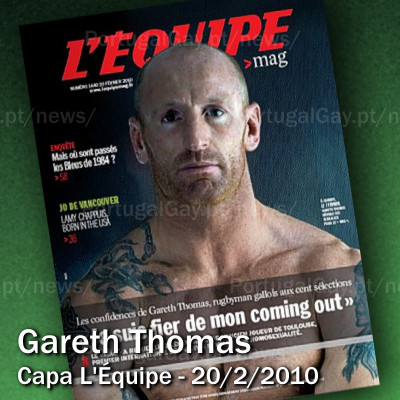 FRAN�A: Revista desportiva com capa jogador gay de rugby
