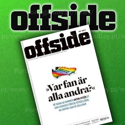 SUÉCIA: Primeiro jogador futebol de alto nível a afirmar-se homossexual